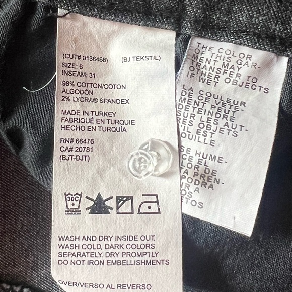 Vintage 90s Tommy Hilfiger Jeans Size 6 High Waisted Mom - Picture 9 of 9